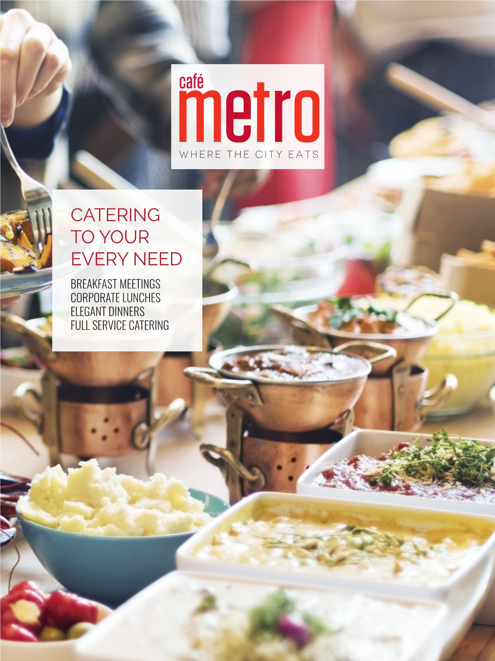 Cafemetro Catering Menu