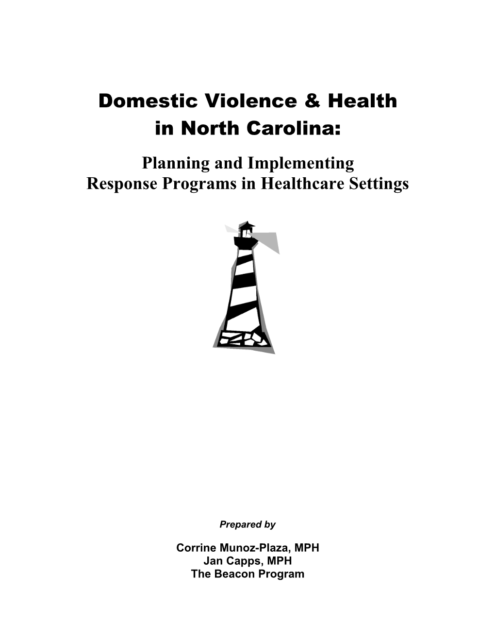 Domestic Violence As a Public Health Issue