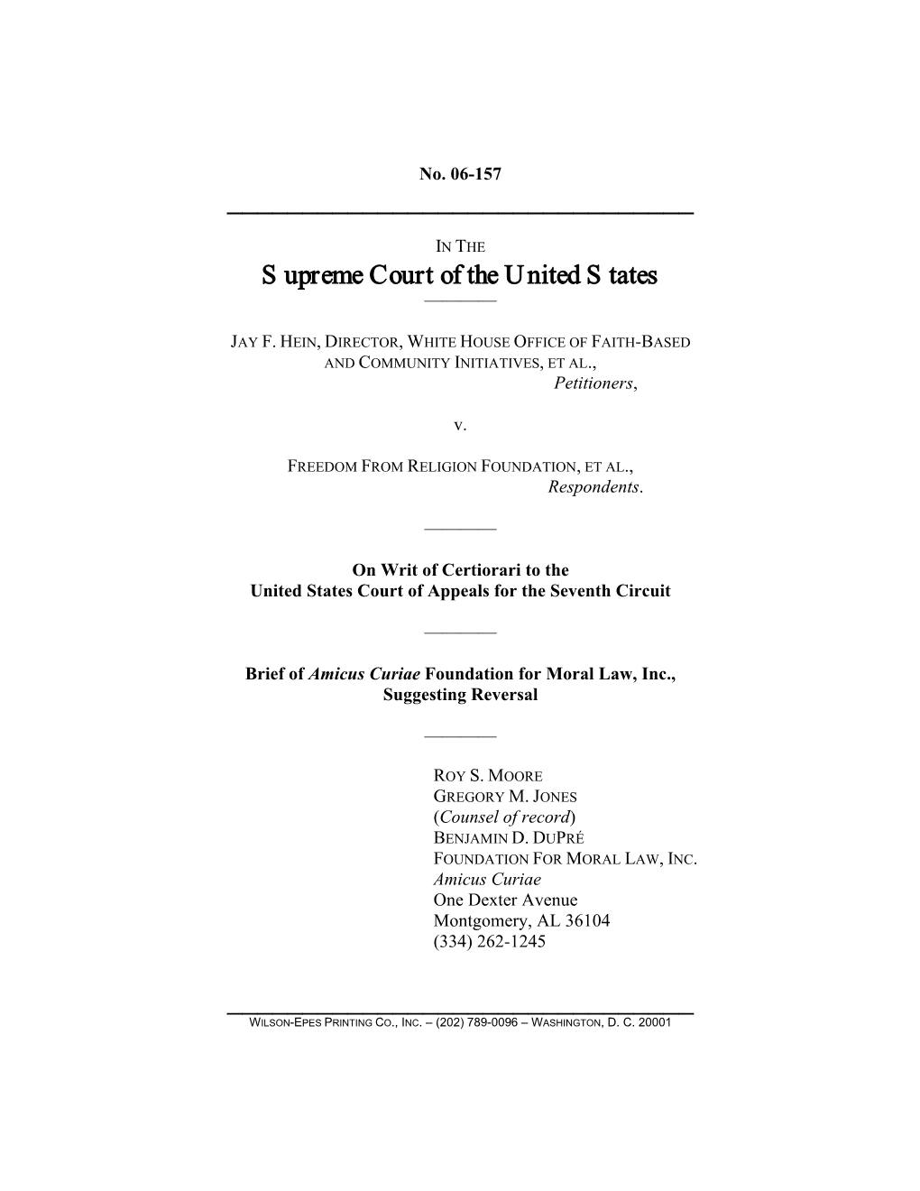 Amicus Brief