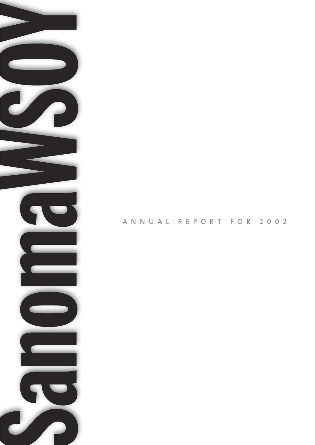 Sanomawsoy Annual Report 2002