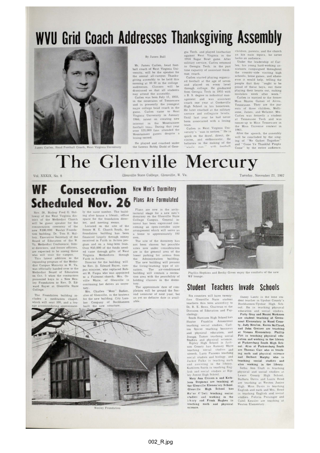 The Glenville Mercury Vol