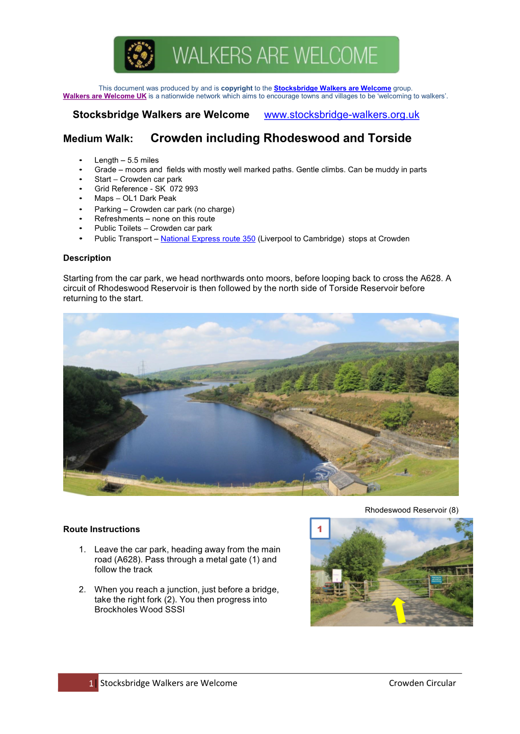 Rhodeswood Walk Instructions Pdf