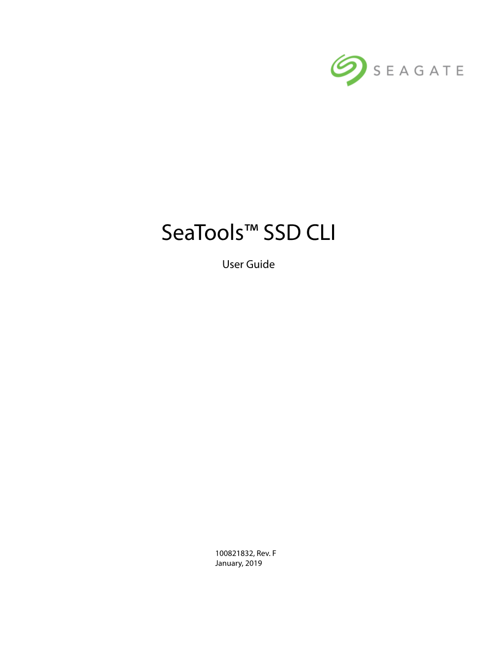 Seatools SSD CLI Guide