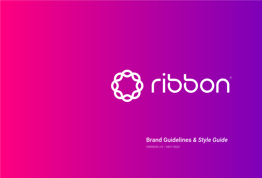 Ribbon Branding Guidelines