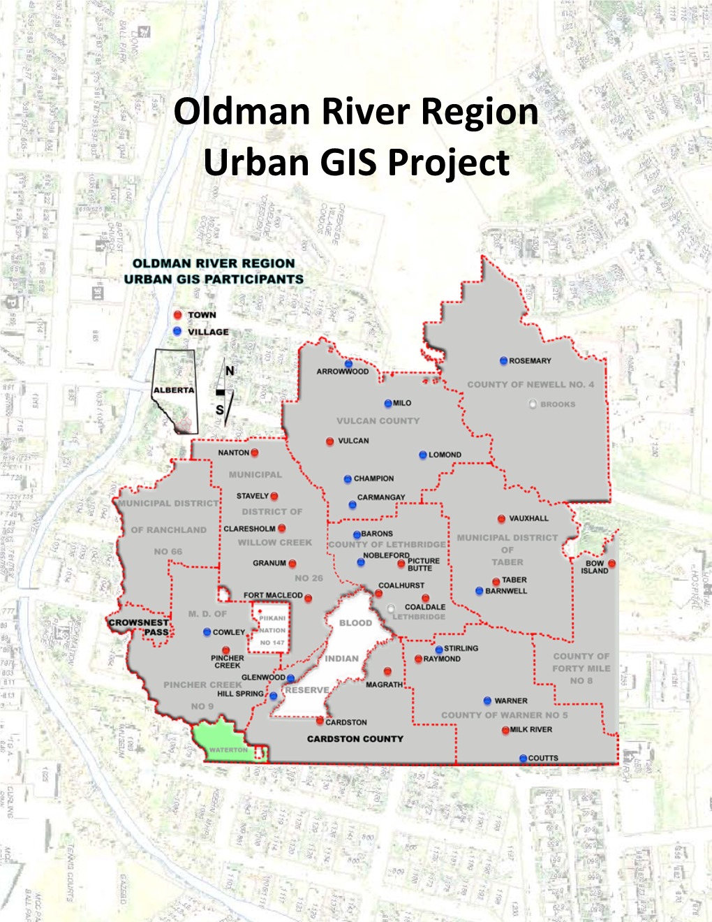 The Oldman River Region Urban GIS Project