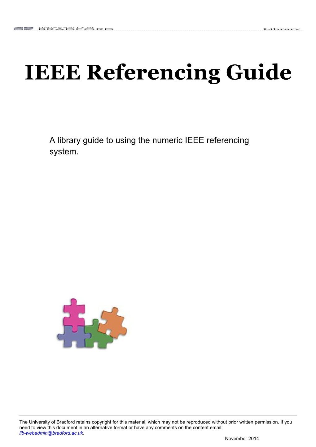 IEEE Referencing Guide