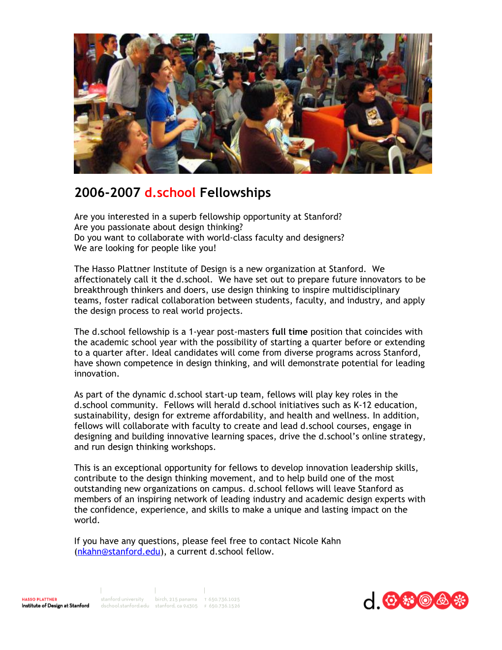 Are You Interested in a Superb Fellowship Opportunity at Stanford?