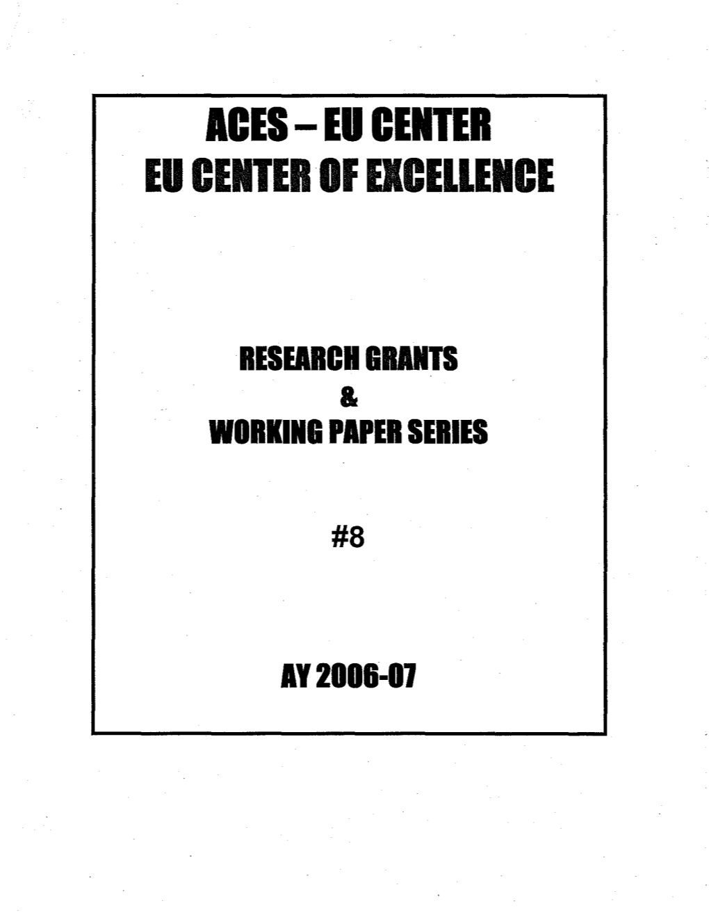 ICES- El CENTEI El CEITER of EXCELLENCE