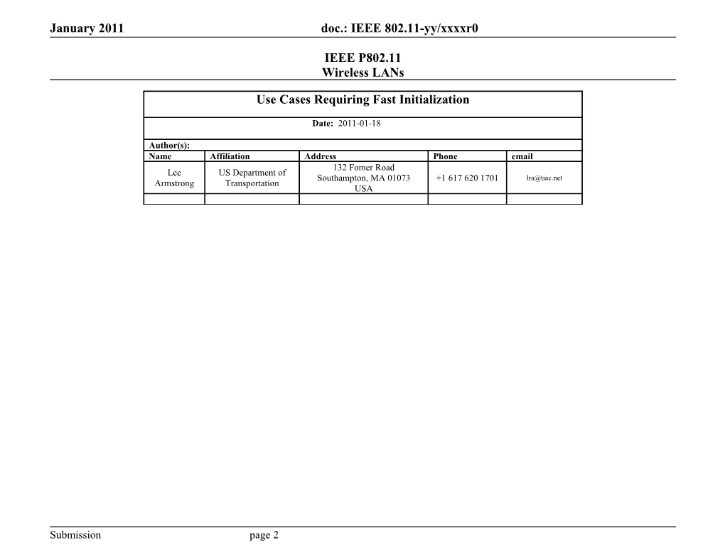 Doc.: IEEE 802.11-Yy/Xxxxr0 s6