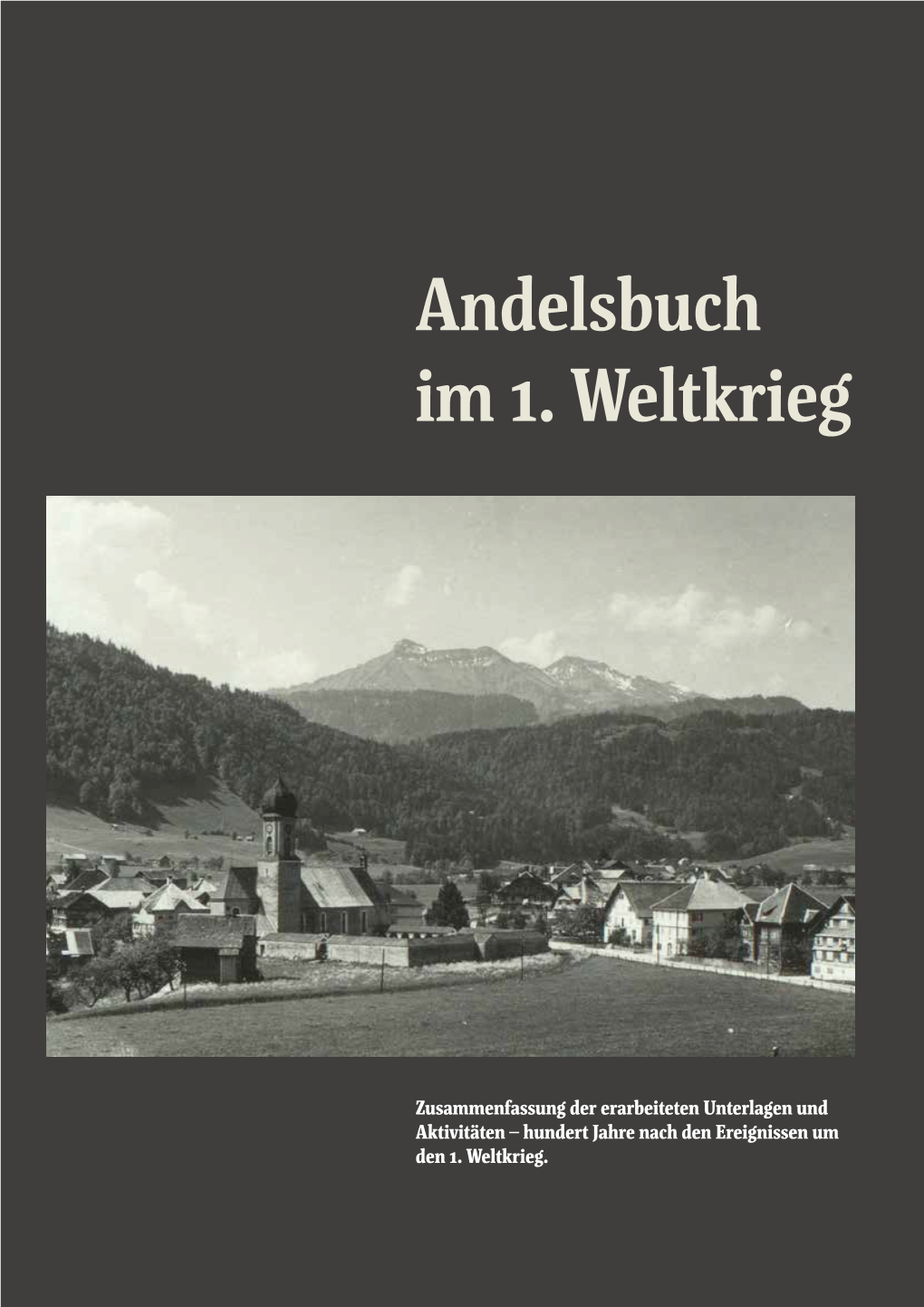 Andelsbuch Im 1. Weltkrieg Andelsbuch Im 1