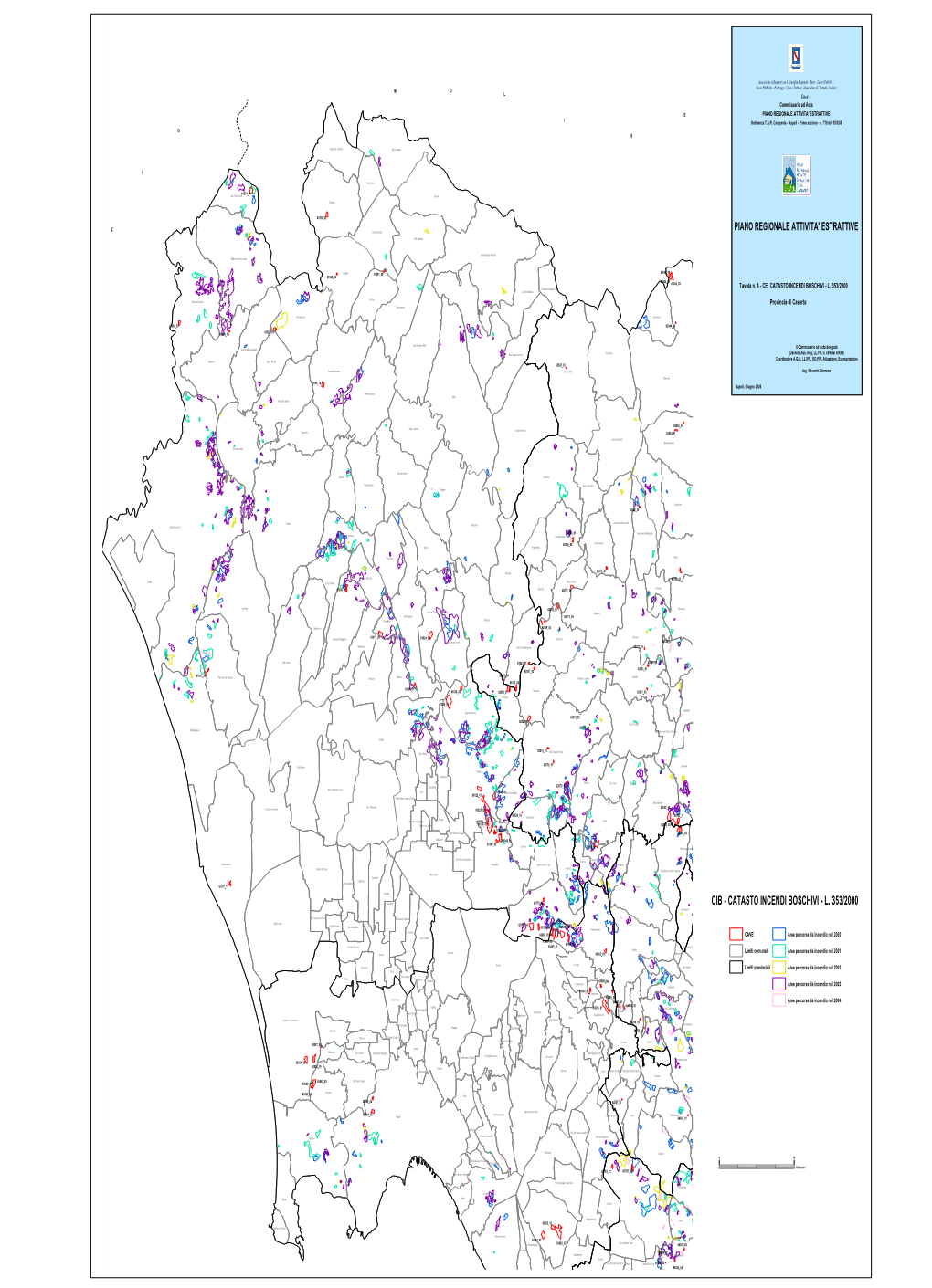 Cib - Catasto Incendi Boschivi - L