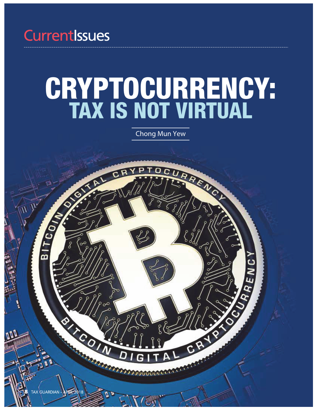 Cryptocurrency: Tax Is Not Virtual