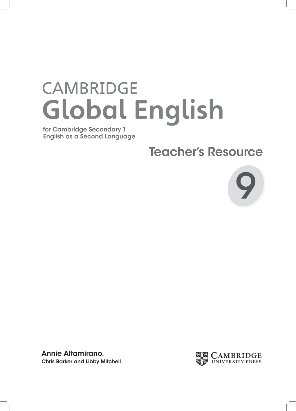 Global English for Cambridge Secondary 1 English As a Second Language Coursebook Teacher’S Resource 97