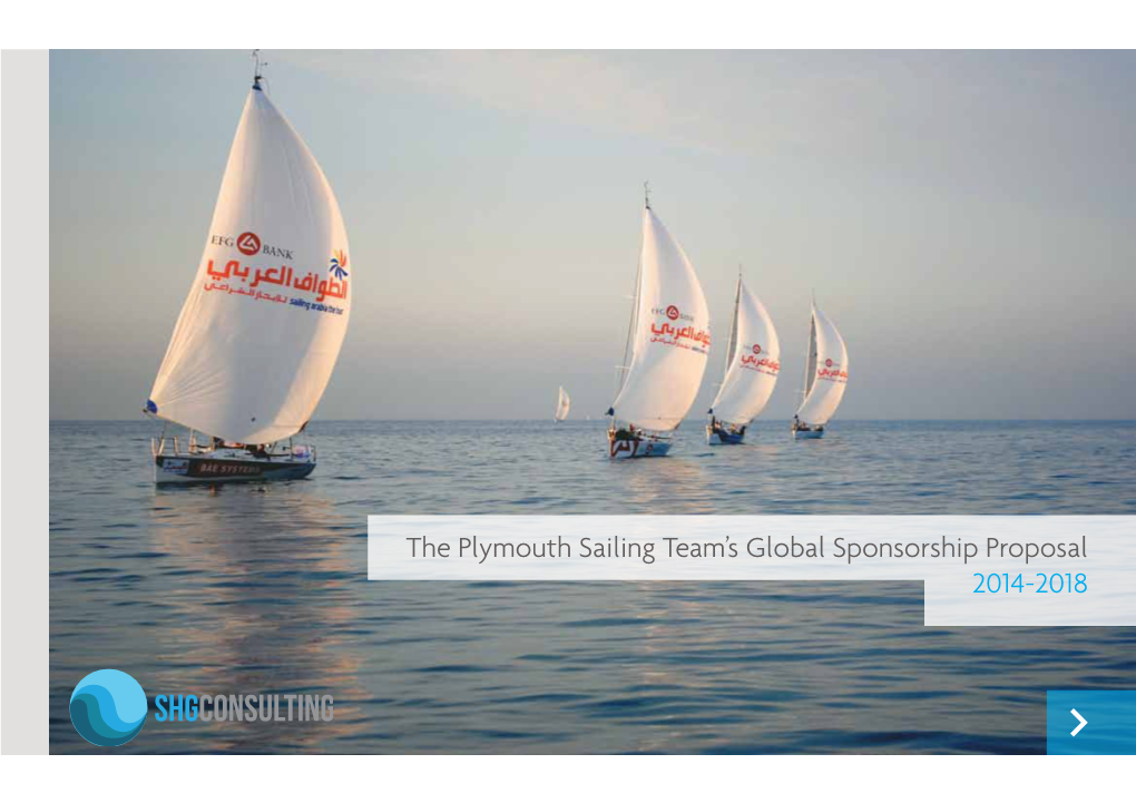 The Plymouth Sailing Team's Global Sponsorship Proposal 2014-2018