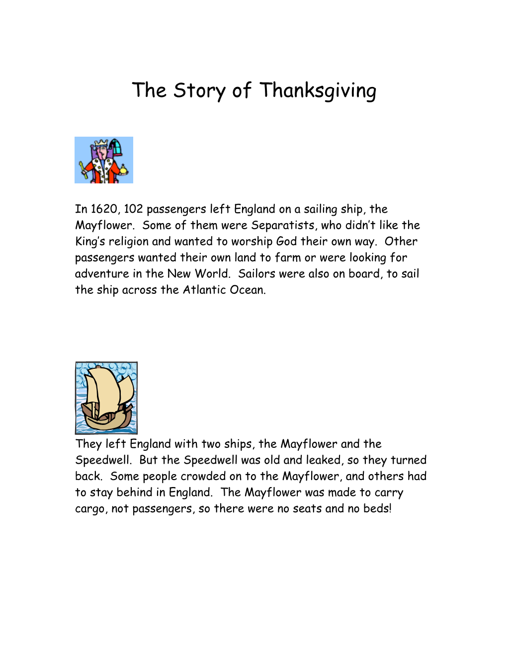 The Story of Thanksgiving s1