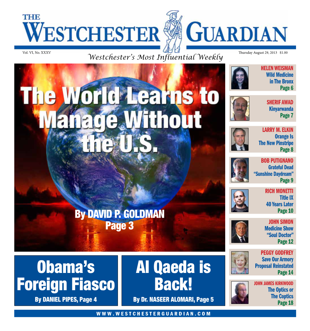 Read the Westchester Guardian