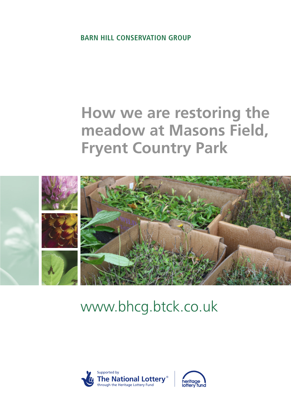How We Are Restoring the Meadow at Masons Field, Fryent Country Park