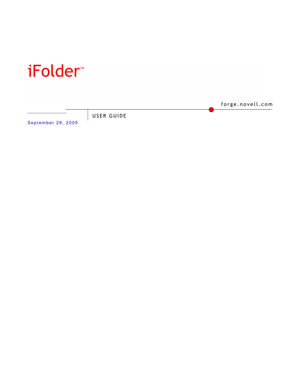 Ifolder Administration Guide