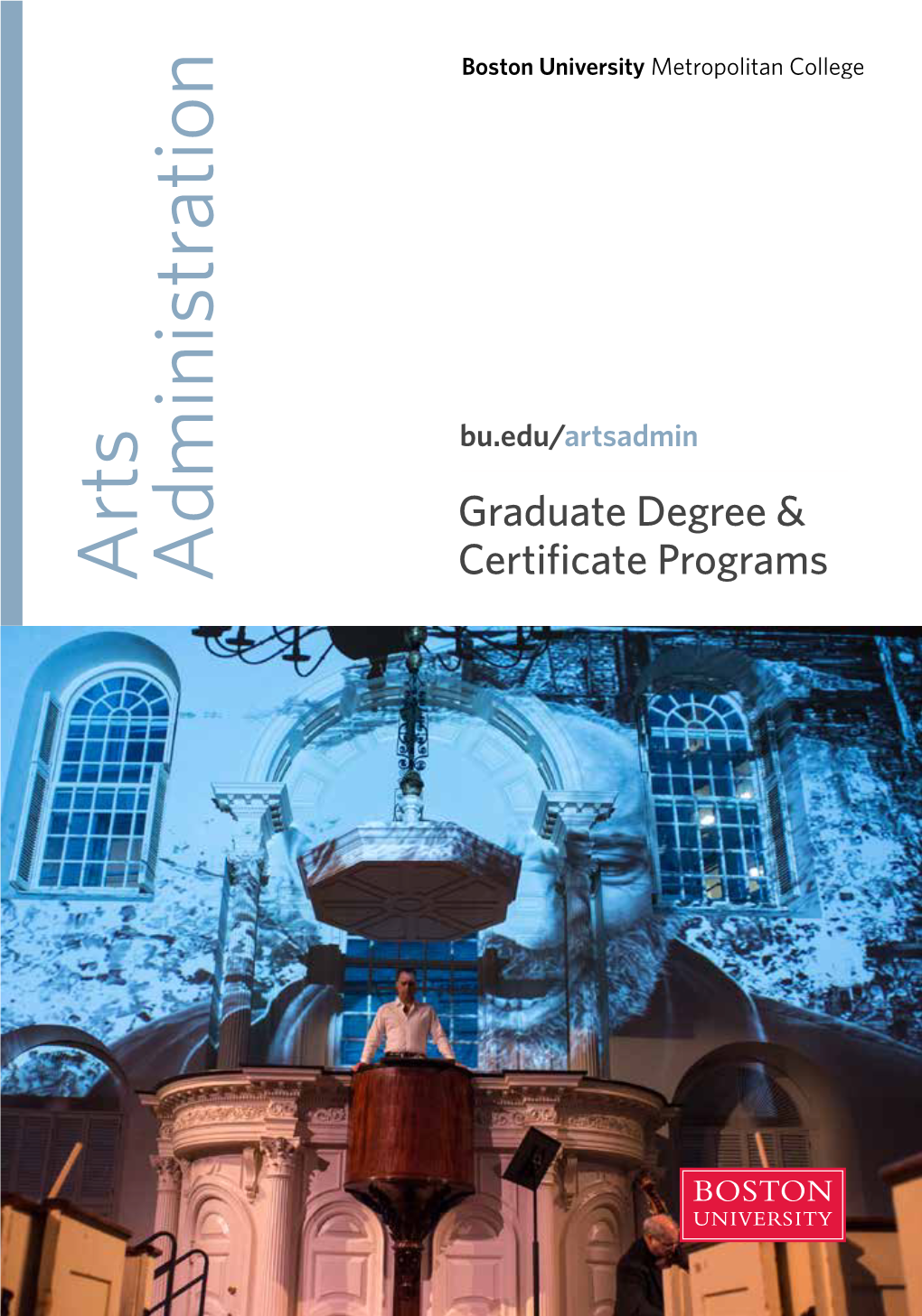 Arts Administration Brochure