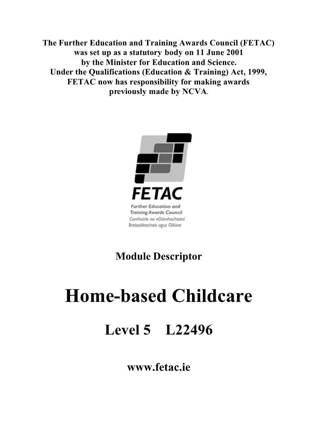 Home-Based Childcare
