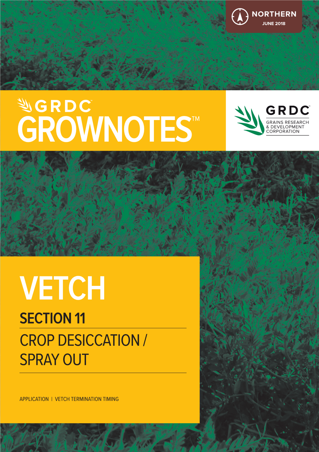 Crop Desiccation / Spray Out