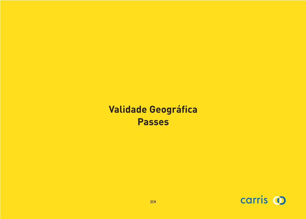 Validade Geográfica Passes