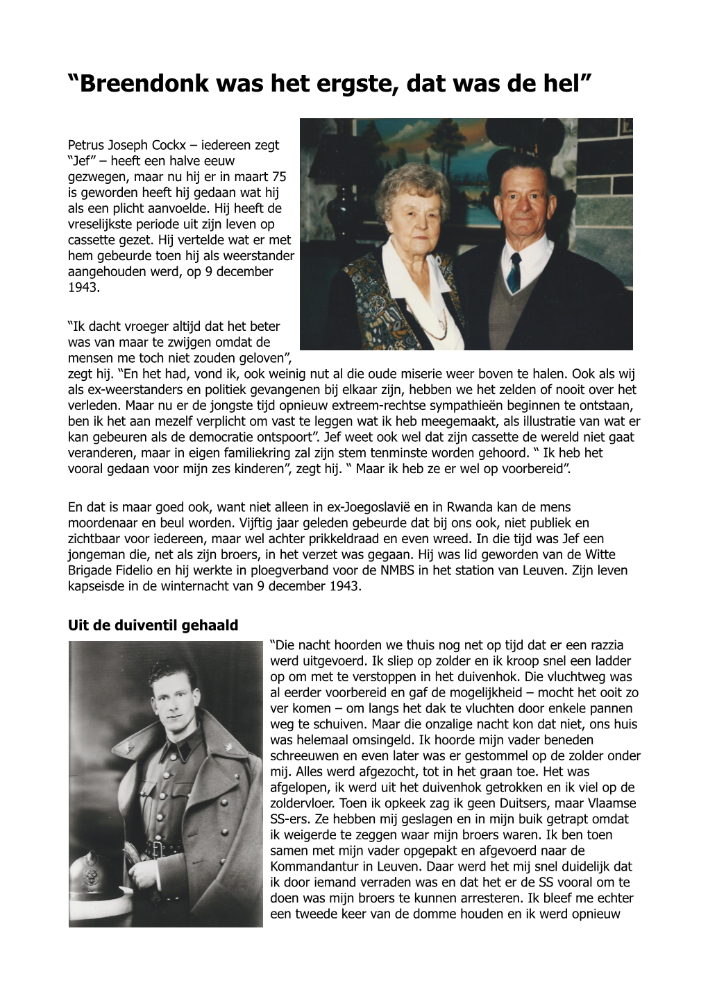 Interview Van Jef Cockx (Pdf)