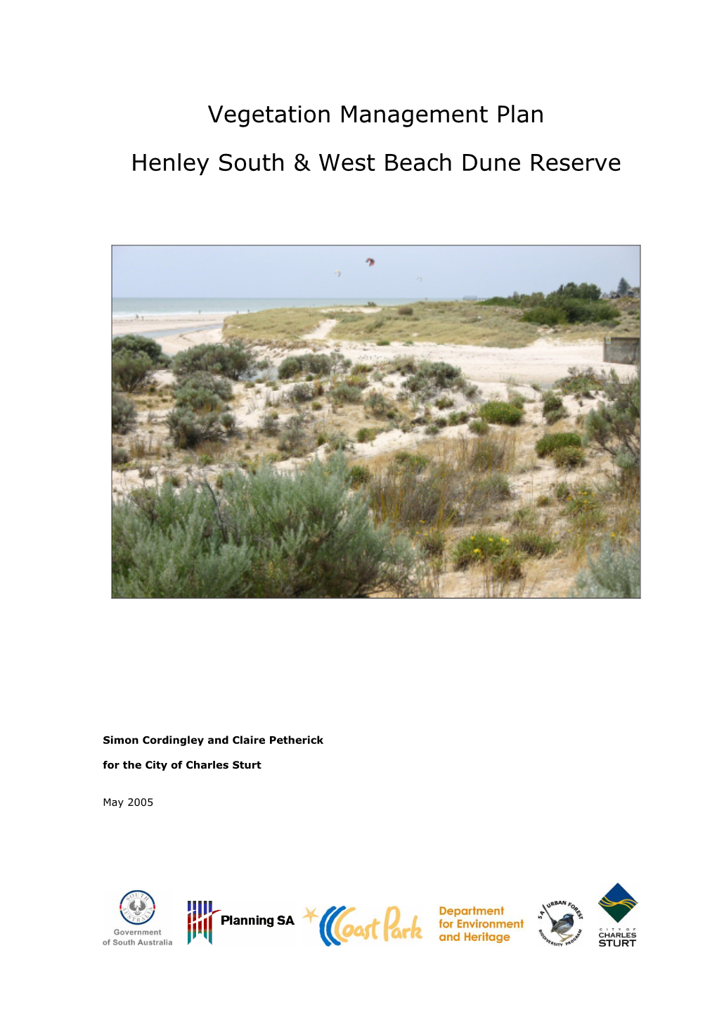 Dune Vegetation Action Plan Rationale