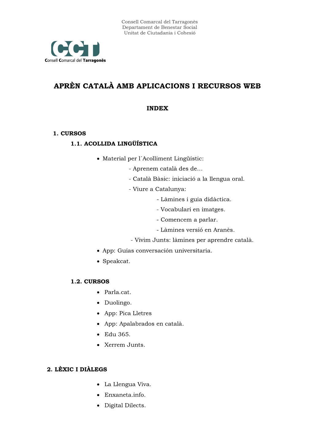 Aprèn Català Amb Aplicacions I Recursos Web