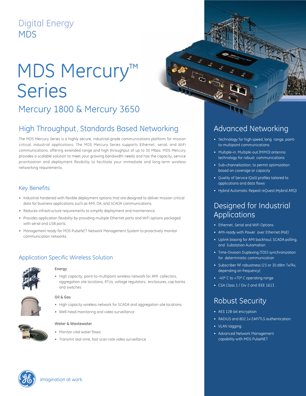 MDS Mercurytm Series Mercury 1800 & Mercury 3650