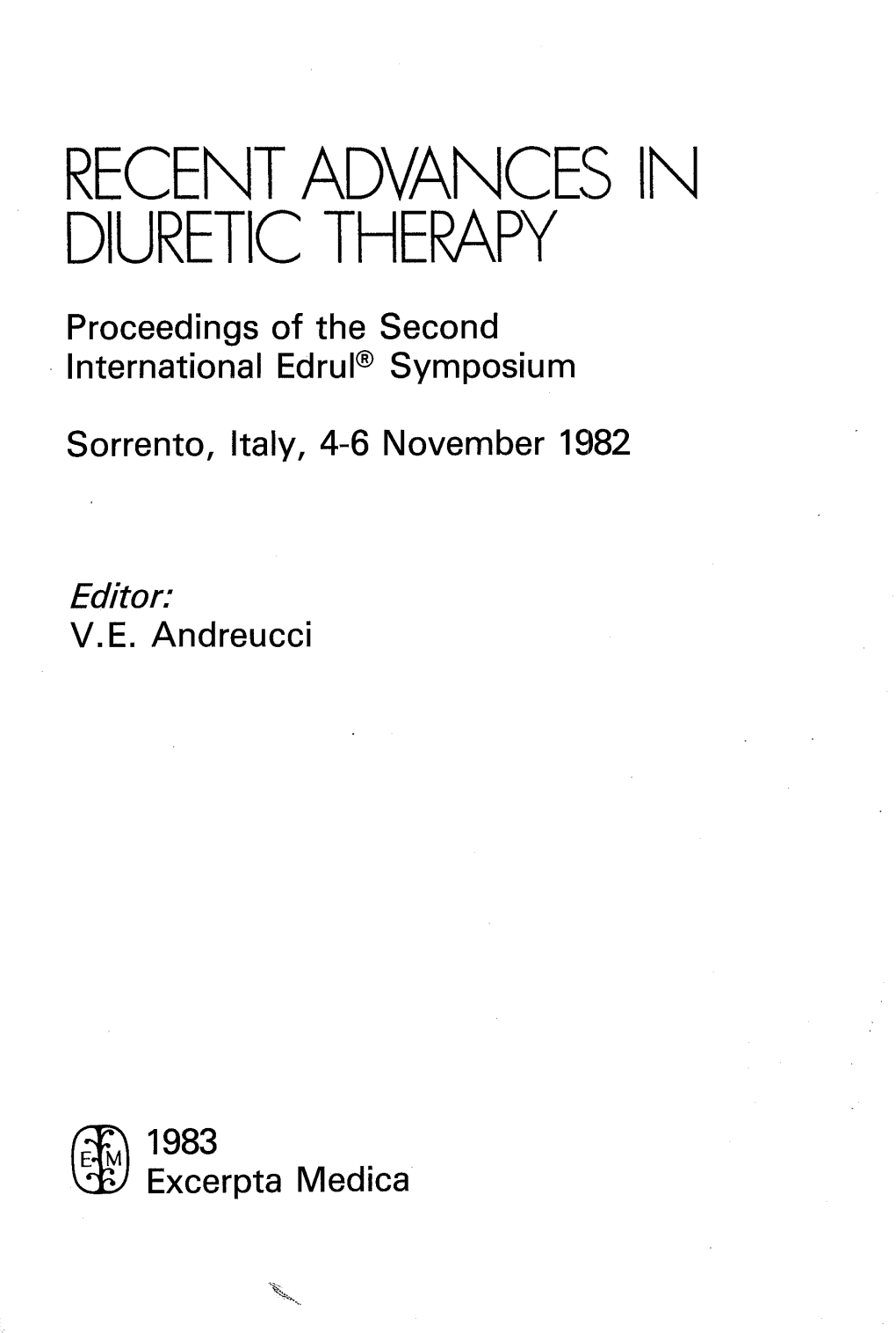 Diuretic Therapy