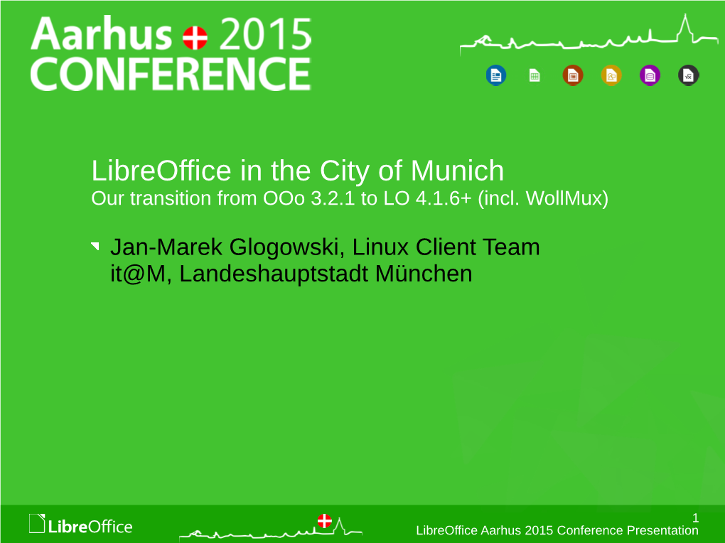 Libreoffice Aarhus 2015 Conference Presentation Template