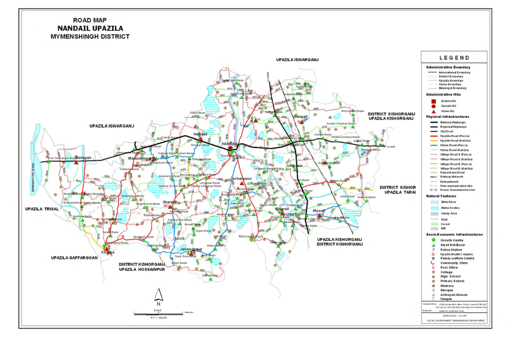 Inventory of LGED Road Network, March 2005, Bangladesh