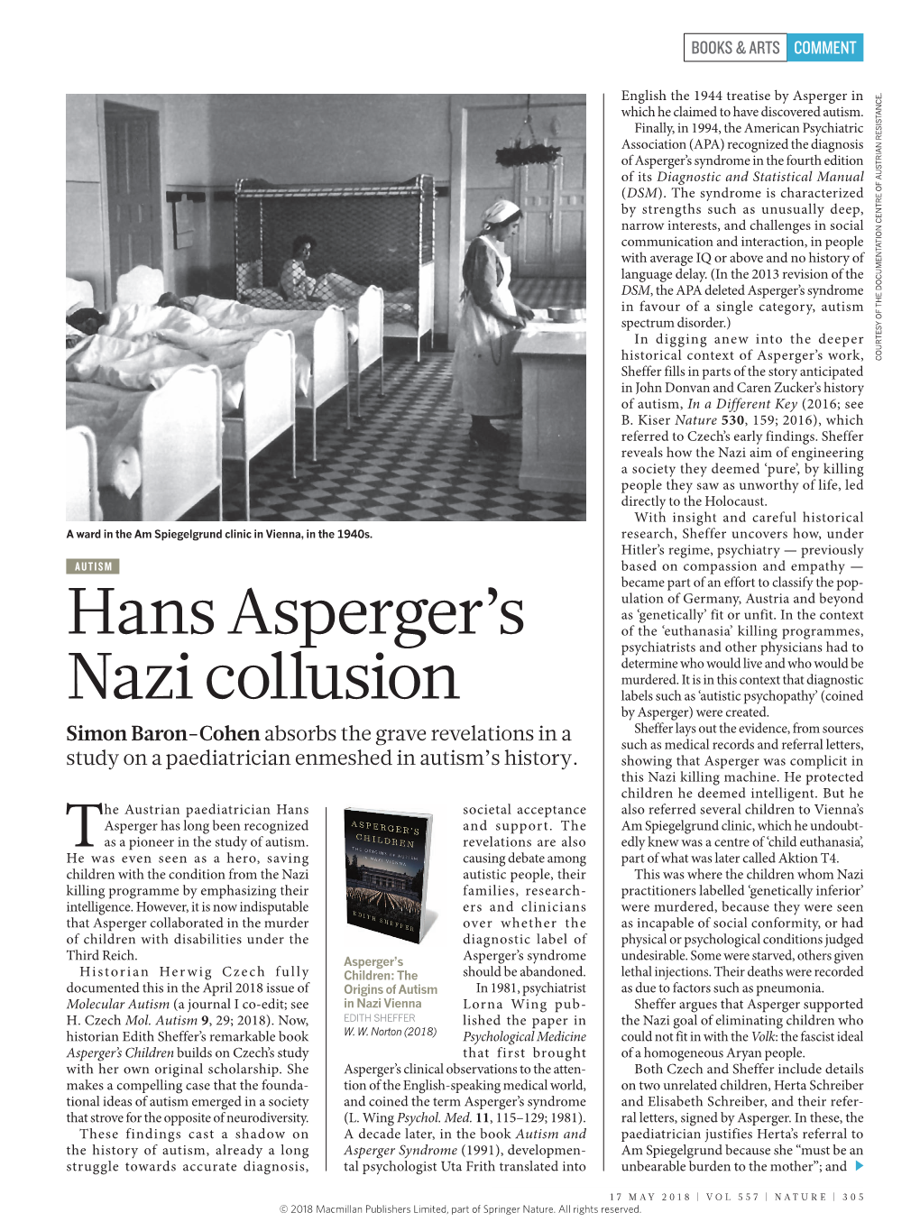 Hans Asperger's Nazi Collusion