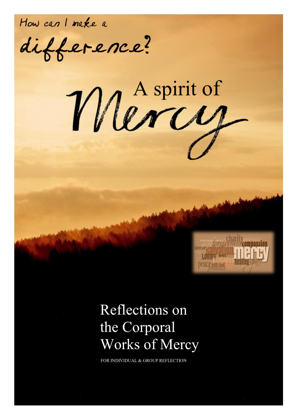 I Make a Difference – a Spirit of Mercy