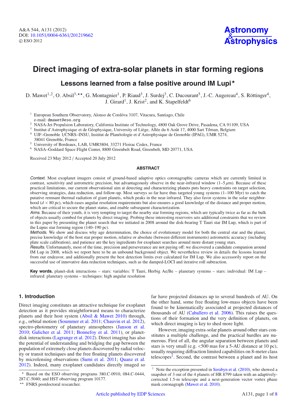 Direct Imaging of Extra-Solar Planets in Star Forming Regions Lessons Learned from a False Positive Around IM Lupi