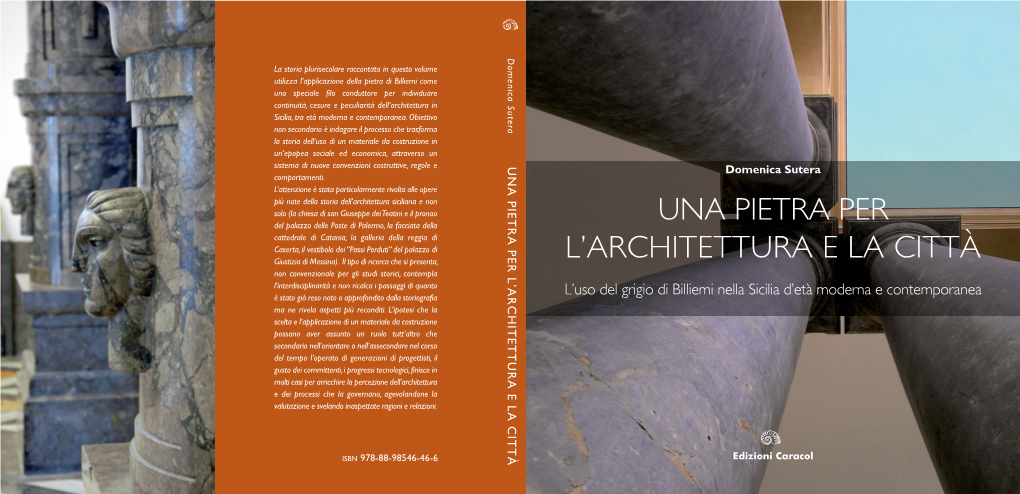 Una Pietra Per L'architettura E La Città