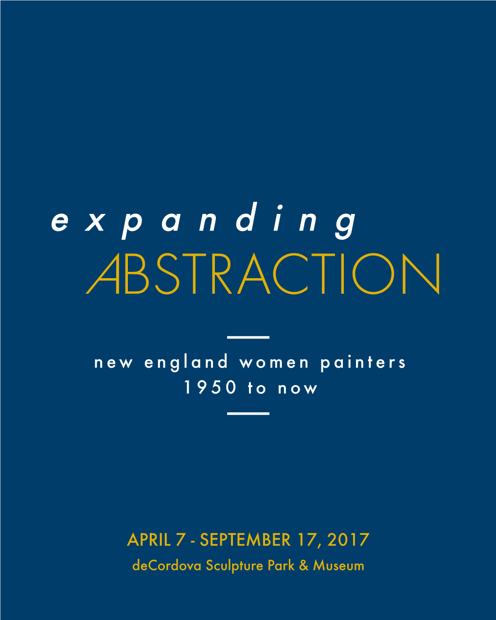 Expanding ABSTRACTION