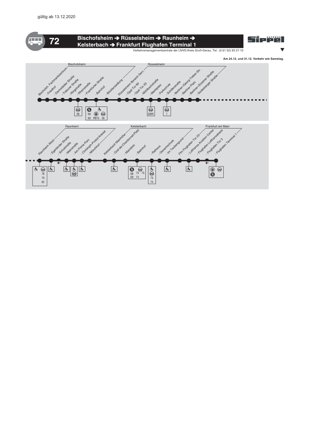 LNVG Linienfahrplan 72 Ab 13