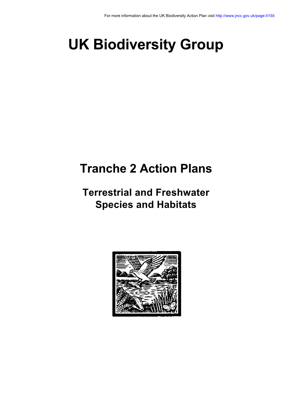 Tranche 2 Action Plans