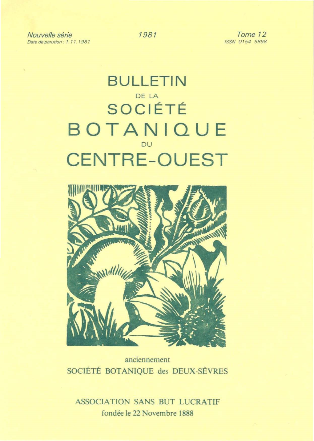 Botanique Centre-Ouest