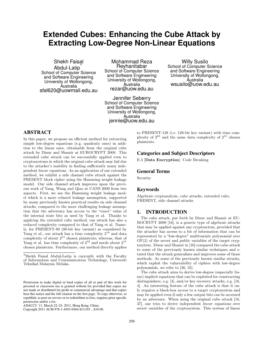 Enhancing the Cube Attack by Extracting Low-Degree Non-Linear Equations