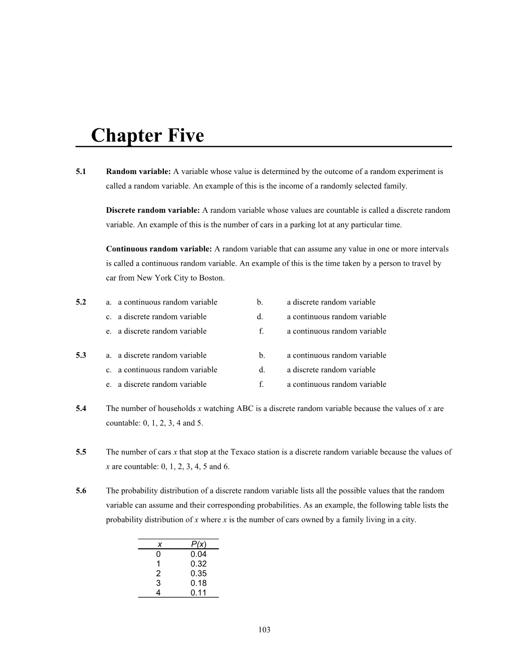 Mann - Introductory Statistics, Fifth Edition, Solutions Manual 141