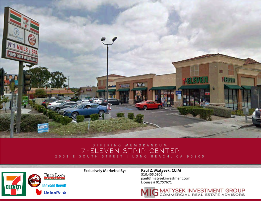 7-Eleven Strip Center 2 Rent Roll