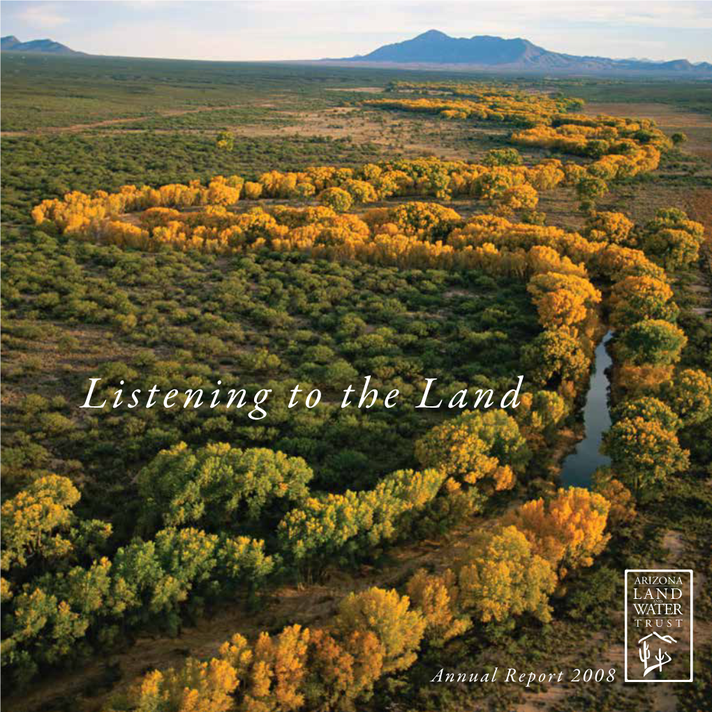 Listening to the Land