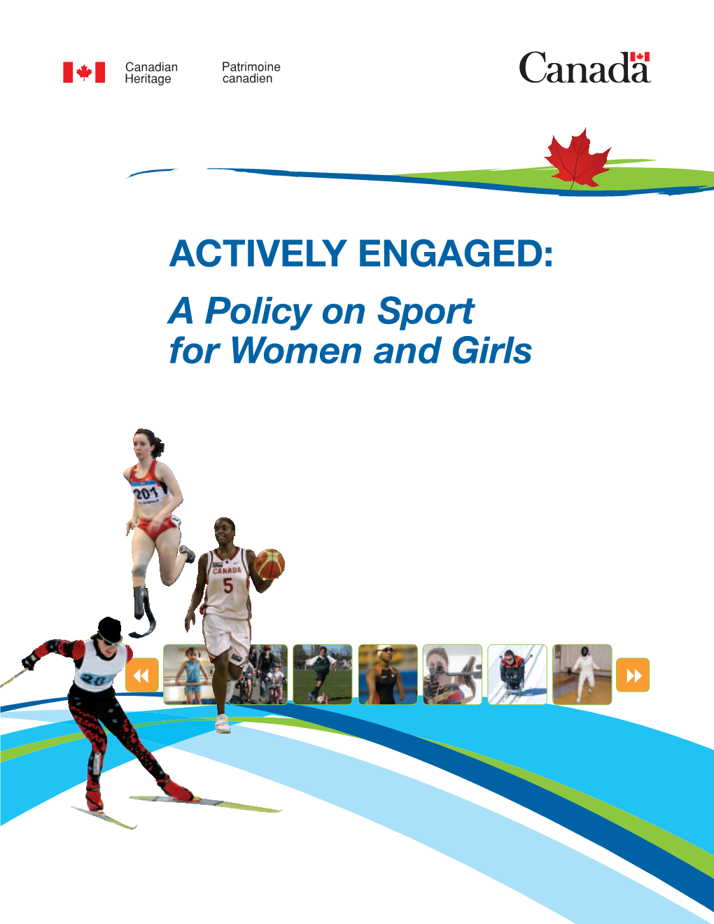 Actively Engaged: a Policy on Sport for Women and Girls