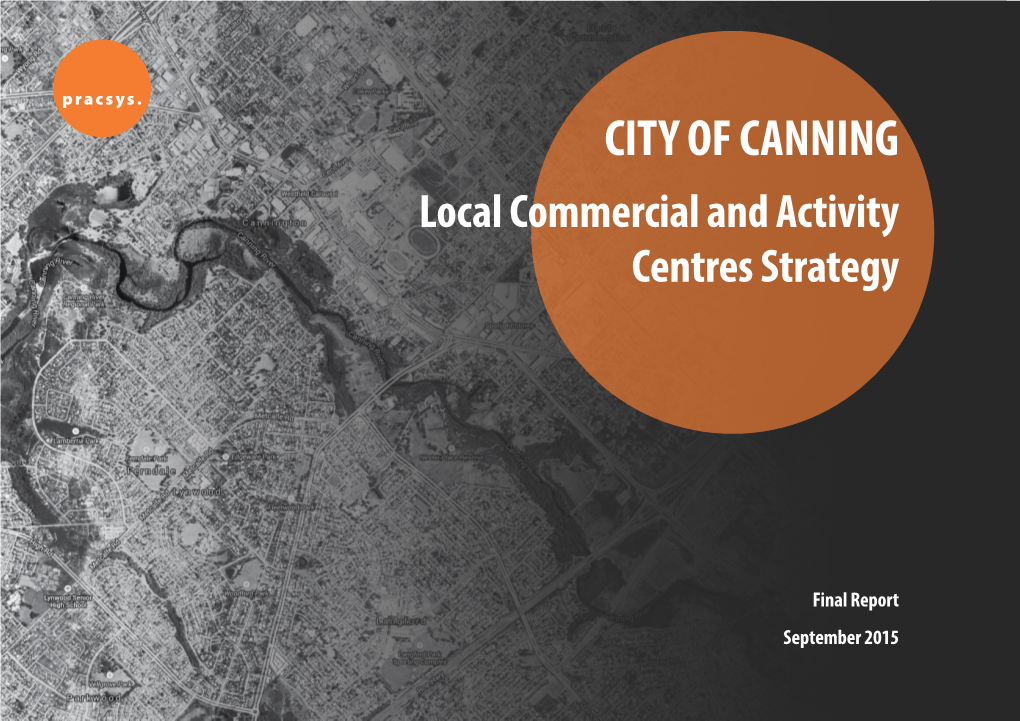 Local Commercial Activity Centre Strategy