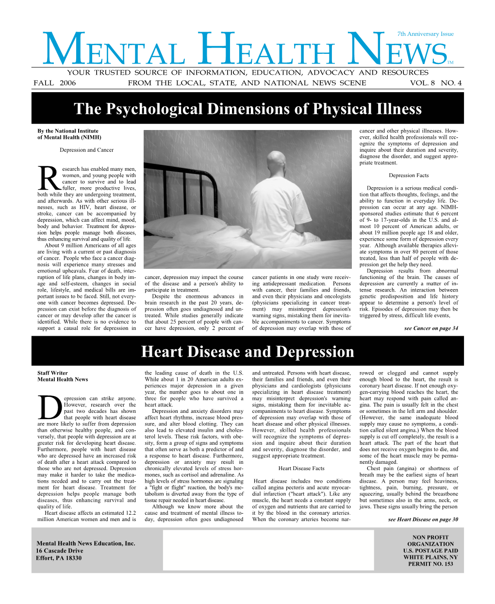 Mental Health News Fall 2006