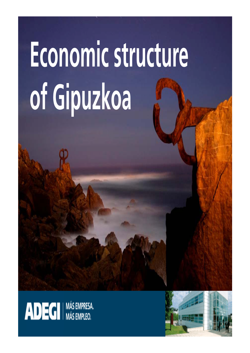 Economic Structure of Gipuzkoa