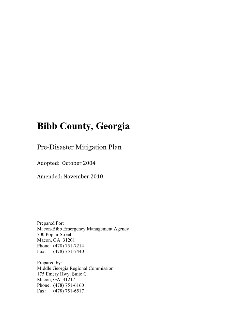 Bibb County, Georgia